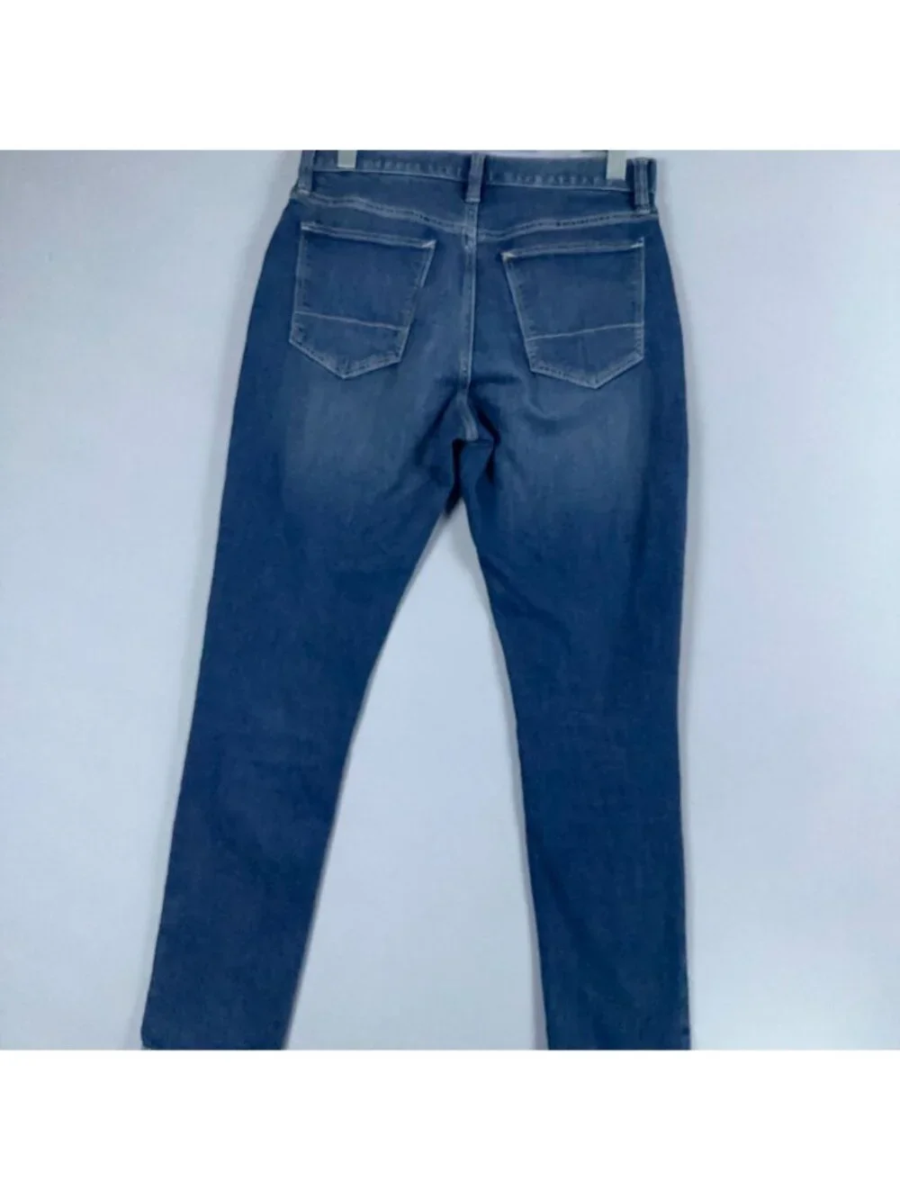 Banana Republic Travel Jeans Men Size 30x32 Athletic Fit Skinny Mid Rise Blue